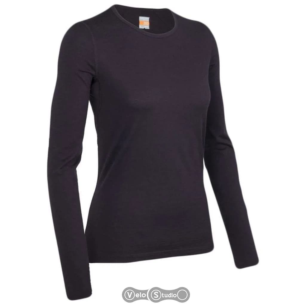 Термофутболка з довгим рукавом ICEBREAKER BF 200 Oasis Crewe WMN cognac L