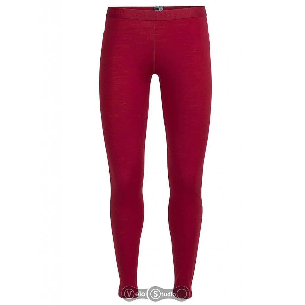 Термоштани ICEBREAKER BF 200 Oasis Leggings WMN oxblood M