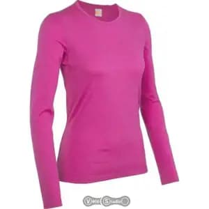 Термофутболка з довгим рукавом ICEBREAKER BF 200 Oasis LS Crewe WMN magenta M