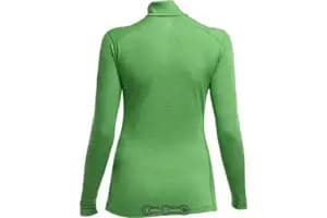 Термофутболка з довгим рукавом ICEBREAKER BF 200 Oasis LS Half Zip Stripe WMN frond M