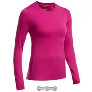 Термофутболка з довгим рукавом ICEBREAKER BF 260 Tech Top LS Crewe WMN raspberry L