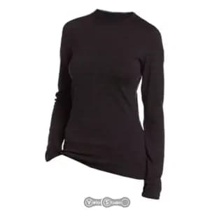 Термофутболка з довгим рукавом ICEBREAKER BF 260 Tech Top LS Crewe WMN Stripe cognac M