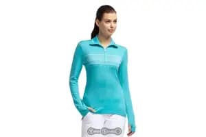 Термофутболка з довгим рукавом ICEBREAKER BF 260 Tech Top LS Half Zip WMN glacier/white M