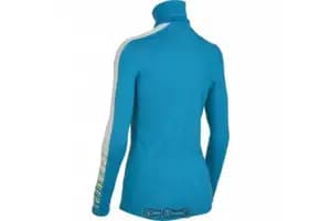 Термофутболка з довгим рукавом ICEBREAKER BF 260 Vertex Zip WMN gulf M