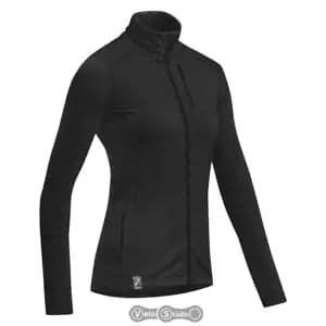 Термокофта ICEBREAKER Cascade LS Zip WMN black/black S