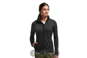Термокофта ICEBREAKER Cascade LS Zip WMN black/black S