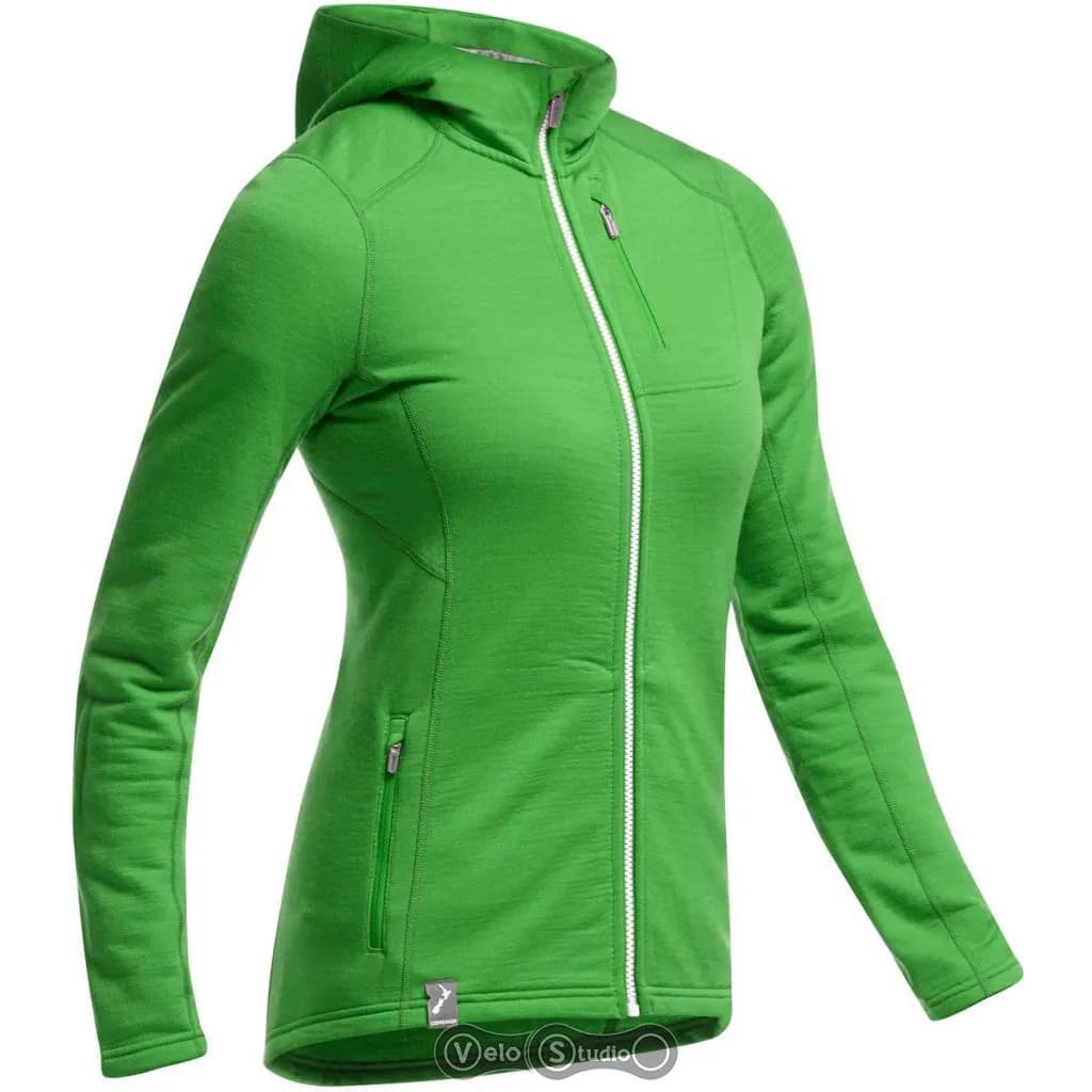 Термокофта ICEBREAKER Cascade LS Zip WMN frond/metro hthr S