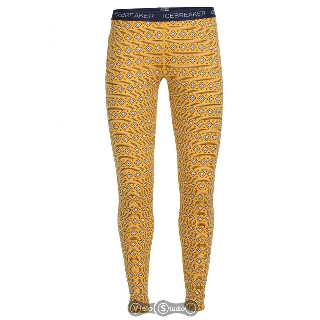 Термоштани ICEBREAKER Oasis Leggings WMN align bolt/snow L