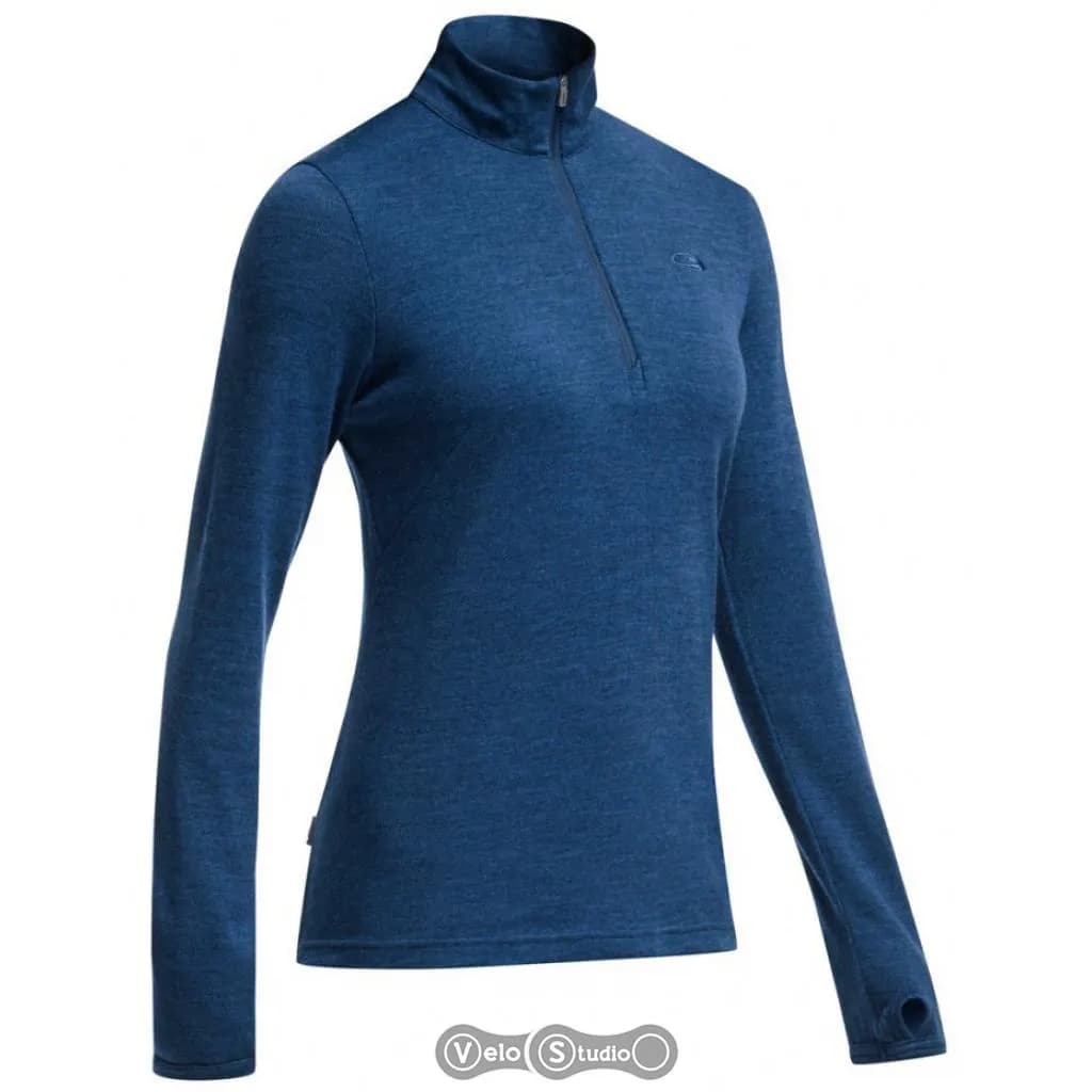 Термокофта ICEBREAKER Original LS Half Zip WMN equinox hthr L