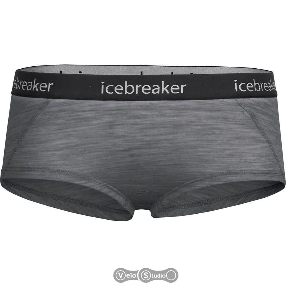 Труси ICEBREAKER Sprite Hot Pants WMN gritstone hthr/Black XS