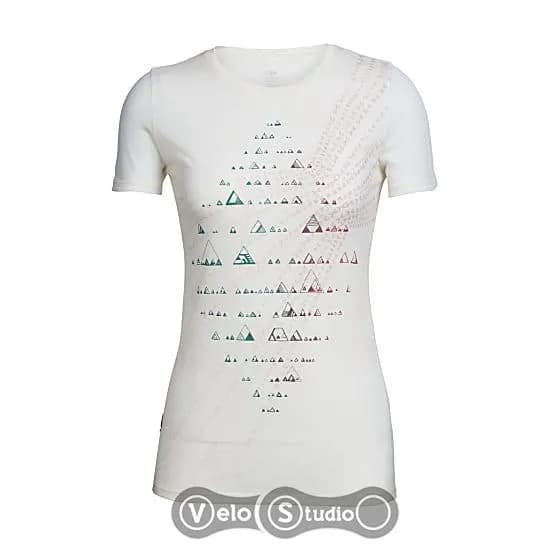 Футболка ICEBREAKER Tech Lite SS Crewe WMN diamont burst snow S