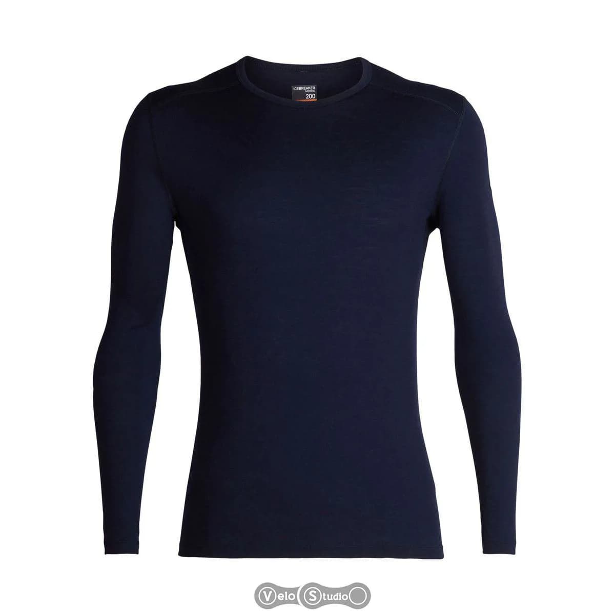 Термофутболка з довгим рукавом ICEBREAKER 200 Oasis LS Crewe Midnight Navy M