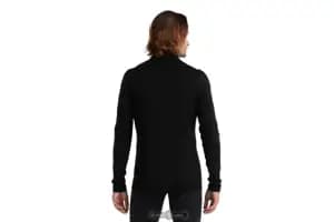 Термофутболка з довгим рукавом ICEBREAKER 200 Oasis LS Half Zip Black M