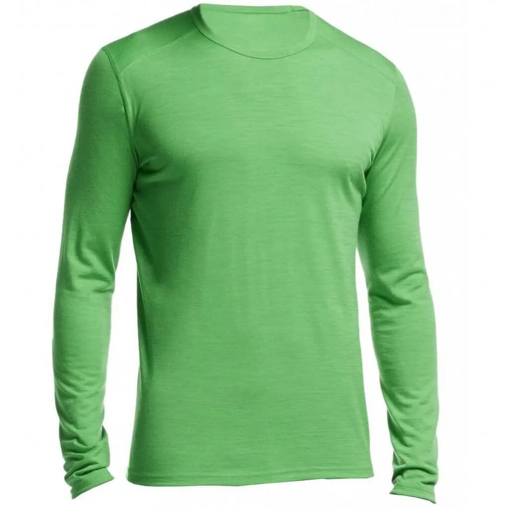 Термофутболка з довгим рукавом ICEBREAKER BF 200 Oasis LS Crewe MEN balsam L