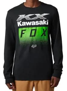 Футболка FOX PREMIUM Long Sleeve Tee - KAWI® [Black], M