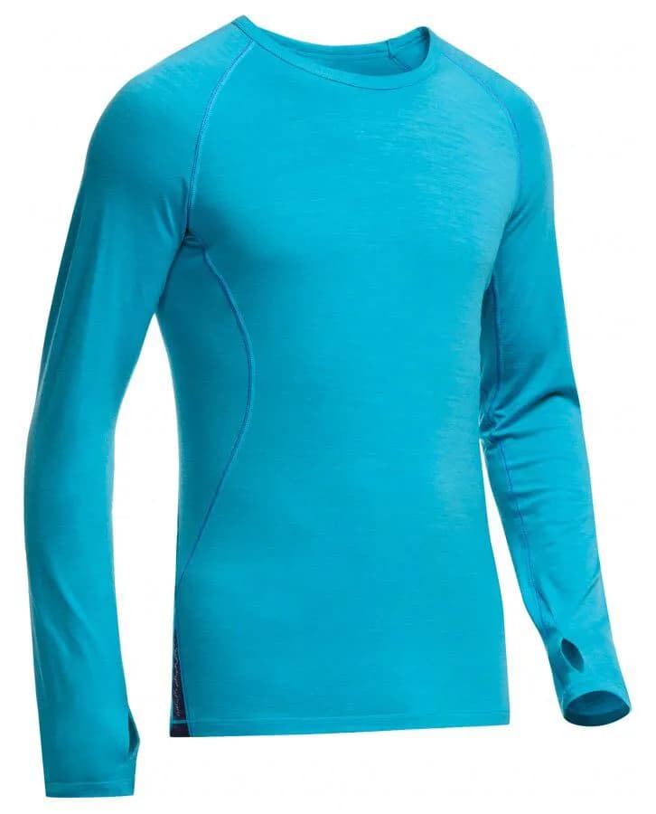 Термофутболка з довгим рукавом ICEBREAKER Sprint LS Crewe MEN aegean/admiral L