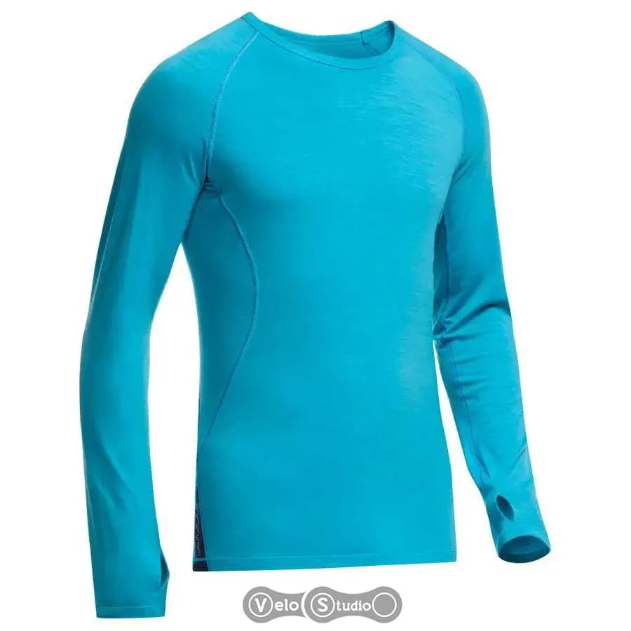 Термофутболка з довгим рукавом ICEBREAKER Sprint LS Crewe MEN aegean/admiral M