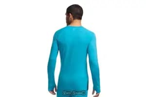 Термофутболка з довгим рукавом ICEBREAKER Sprint LS Crewe MEN aegean/admiral M