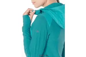 Термокофта ICEBREAKER Descender Hybrid LS Half Zip Hood / ARCTIC TEAL/Kingfis S (зразок)