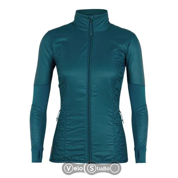 Куртка ICEBREAKER Helix LS Zip / Kingfisher/Jet HTHR S (зразок)