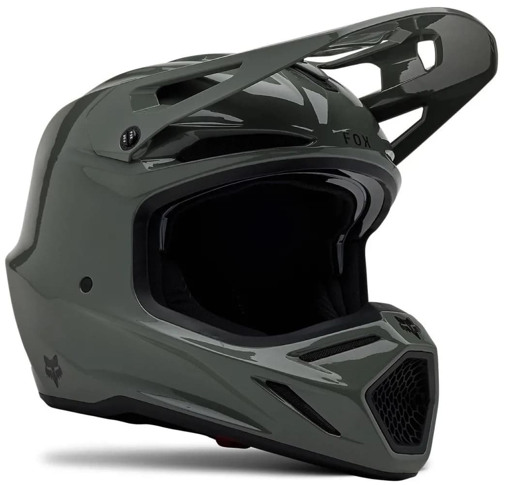 Шолом FOX V3 RS Helmet - SOLID [Dark Stone], S