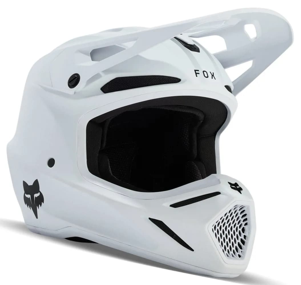 Шолом FOX V3 Helmet - MATTE [White], XL