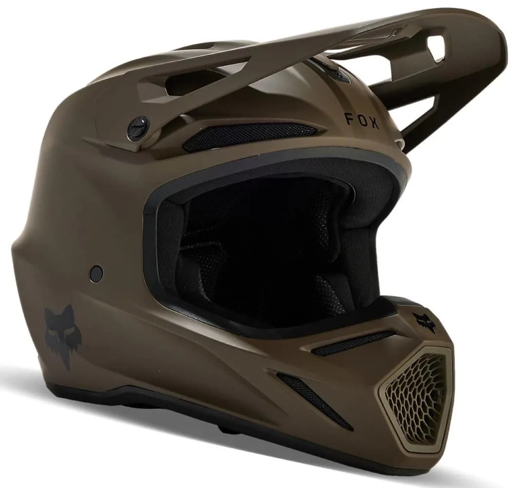Шолом FOX V3 Helmet - SOLID [Dirt], M