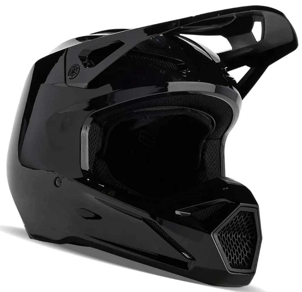 Шолом FOX V1 Helmet - SOLID [Black], M