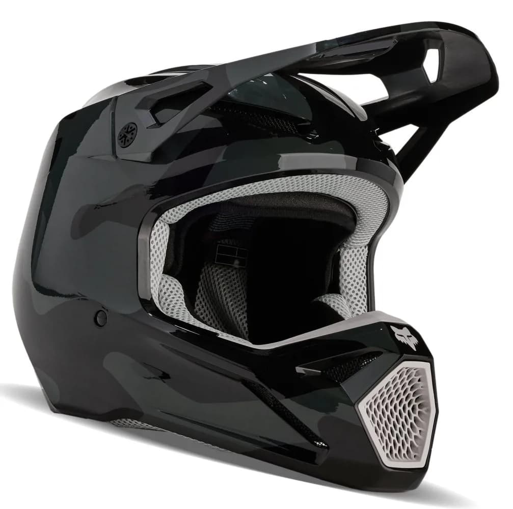 Шолом FOX V1 Helmet - BNKR [Black], M
