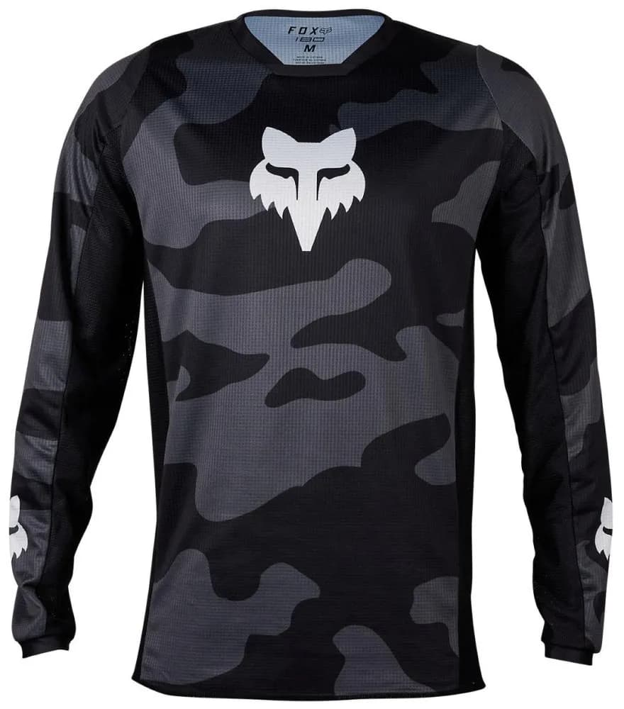 Дитяча джерсі FOX 180 Youth Jersey - BNKR [Black], YL
