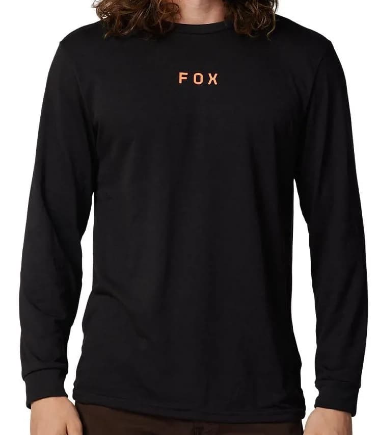 Футболка FOX TECH Long Sleeve Tee - MAGNETIC [Black], M