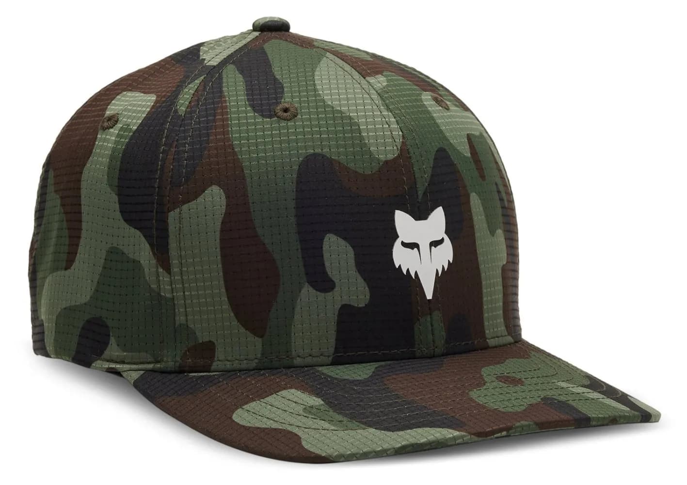 Кепка FOX TECH FlexFit Hat - CAMO [Green], S/M