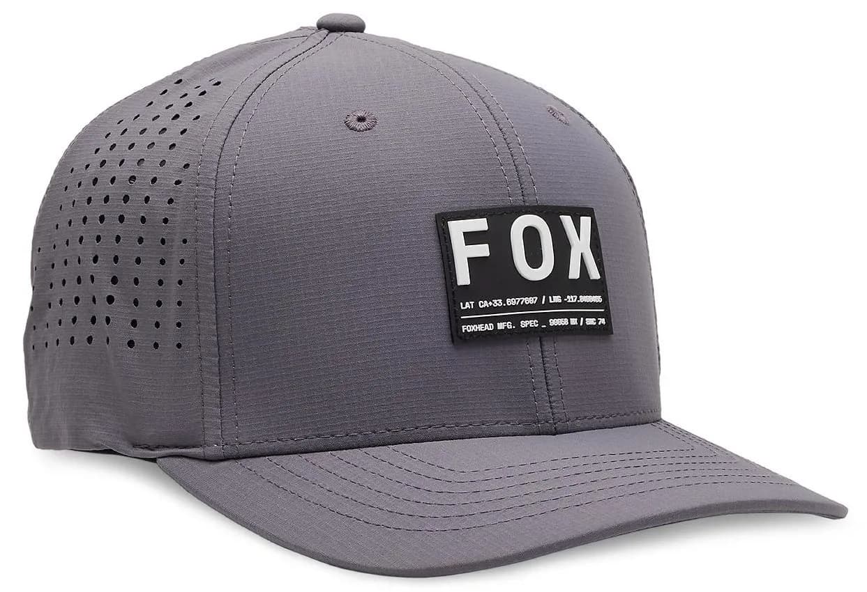 Кепка FOX TECH FlexFit Hat - NON STOP [Steel Gray], S/M
