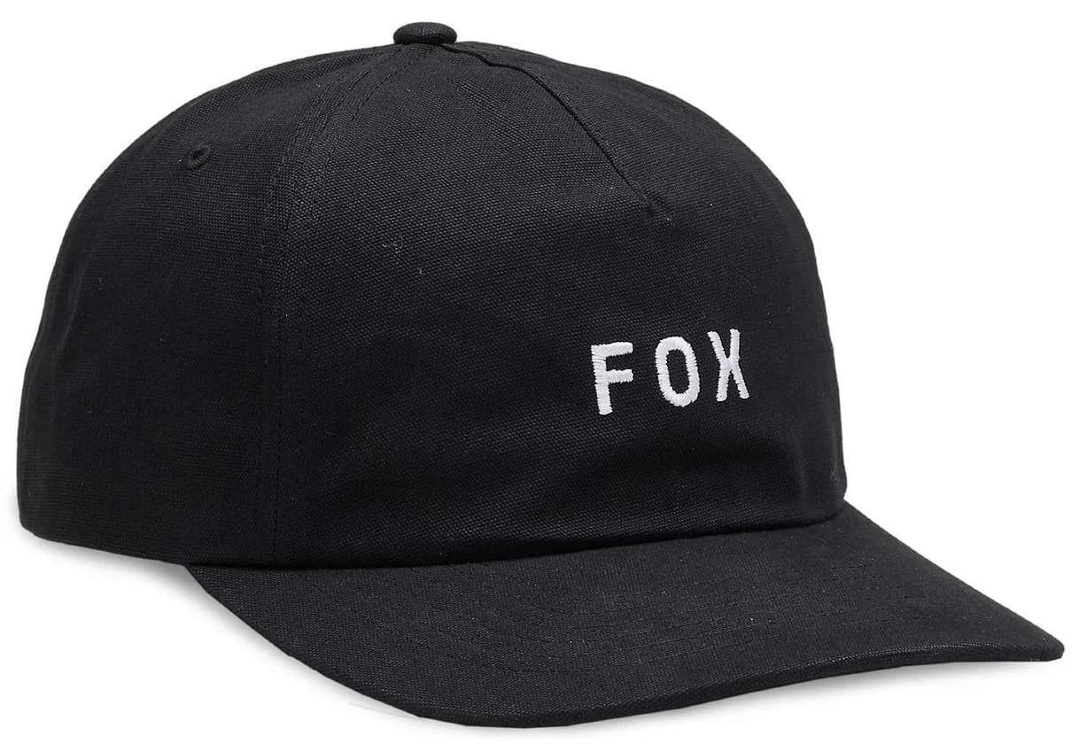Кепка FOX Adjustable Hat - WORDMARK [Dark Black], One Size