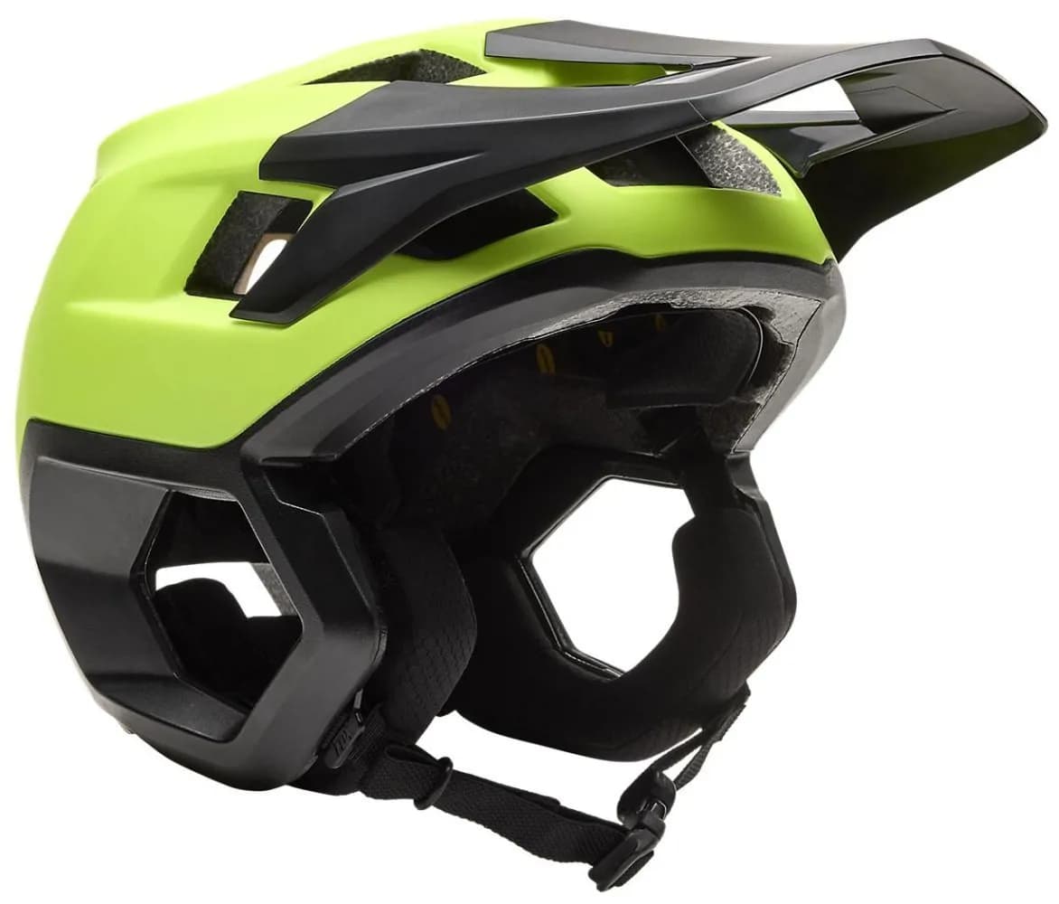 Шолом FOX DROPFRAME Helmet [Flo Yellow], M