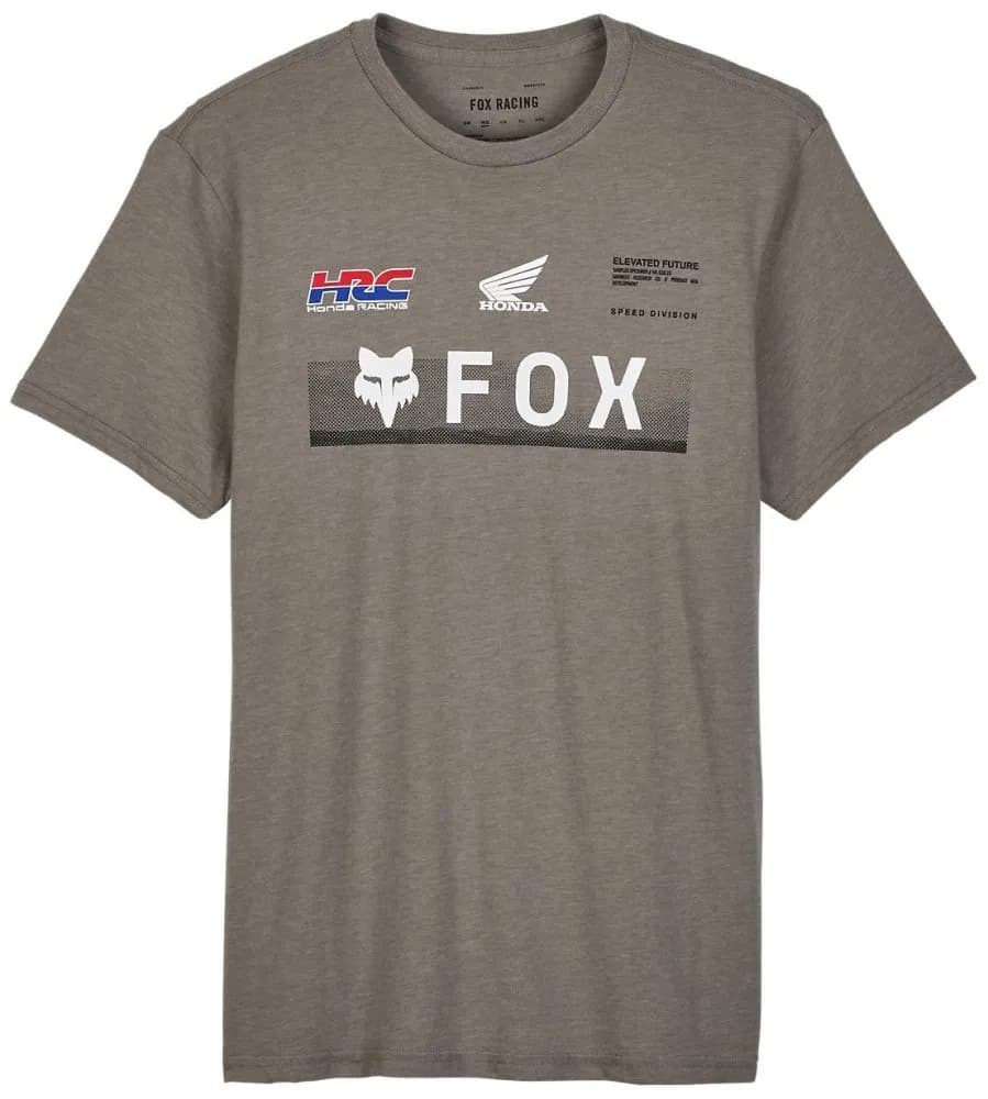 Футболка FOX PREMIUM Short Sleeve Tee - HONDA® [Graphite], XL
