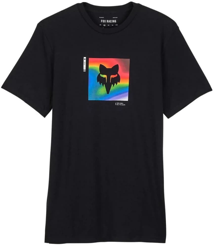 Футболка FOX PREMIUM Short Sleeve Tee - SCANS [Black], XL