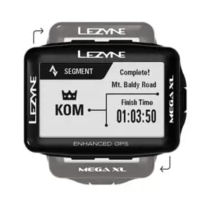 GPS компьютер LEZYNE MEGA XL GPS Чорний Y13
