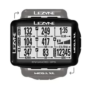 GPS компьютер LEZYNE MEGA XL GPS Чорний Y13