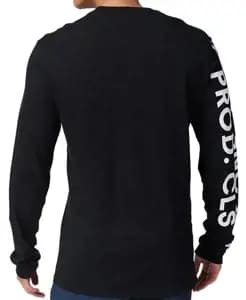Футболка FOX PREMIUM Long Sleeve Tee - BARGE [Black], M