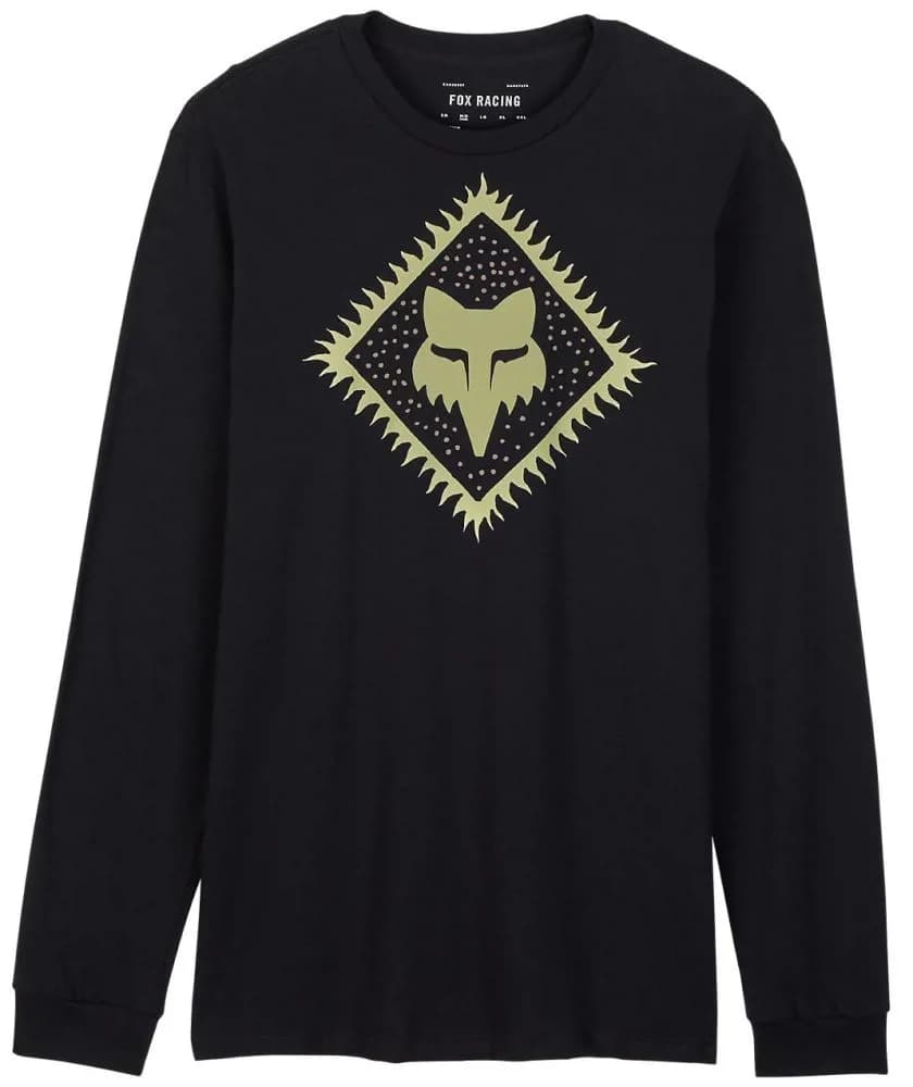 Футболка FOX PREMIUM Long Sleeve Tee - LEO [Black], XL