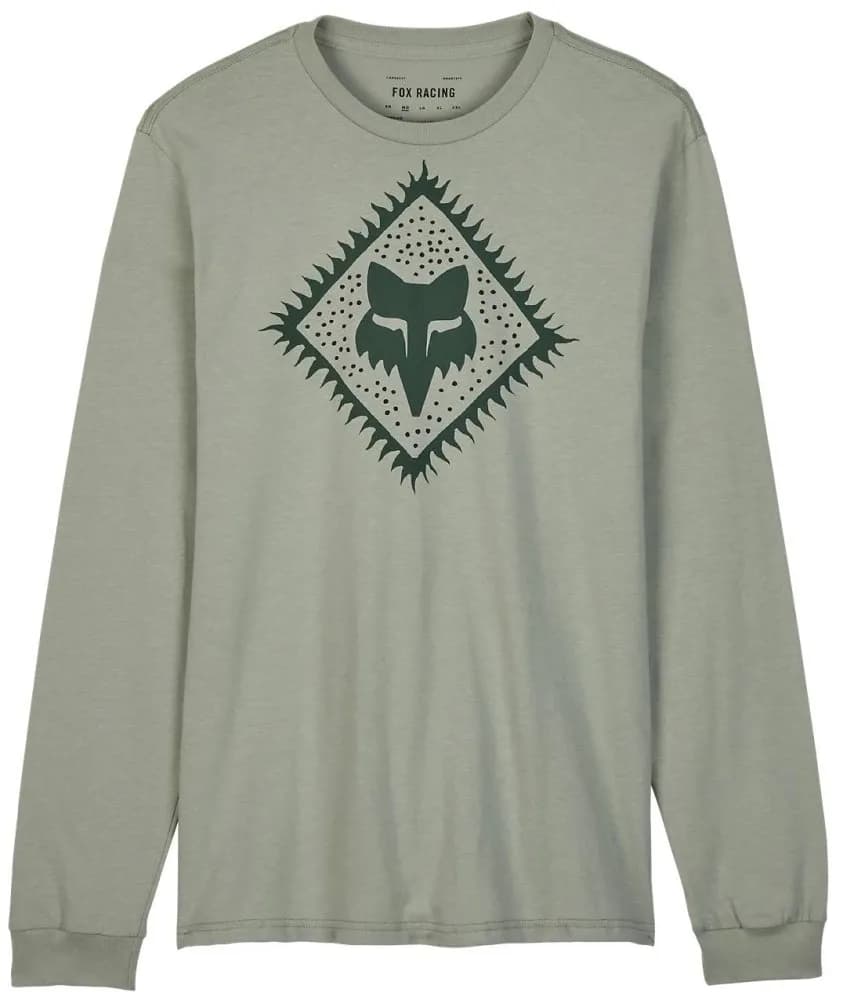 Футболка FOX PREMIUM Long Sleeve Tee - LEO [Grey], M