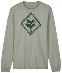 Футболка FOX PREMIUM Long Sleeve Tee - LEO [Grey], XL