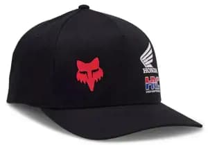 Кепка FOX FlexFit Hat - HONDA® [Black], S/M