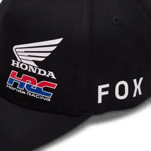 Кепка FOX FlexFit Hat - HONDA® [Black], S/M