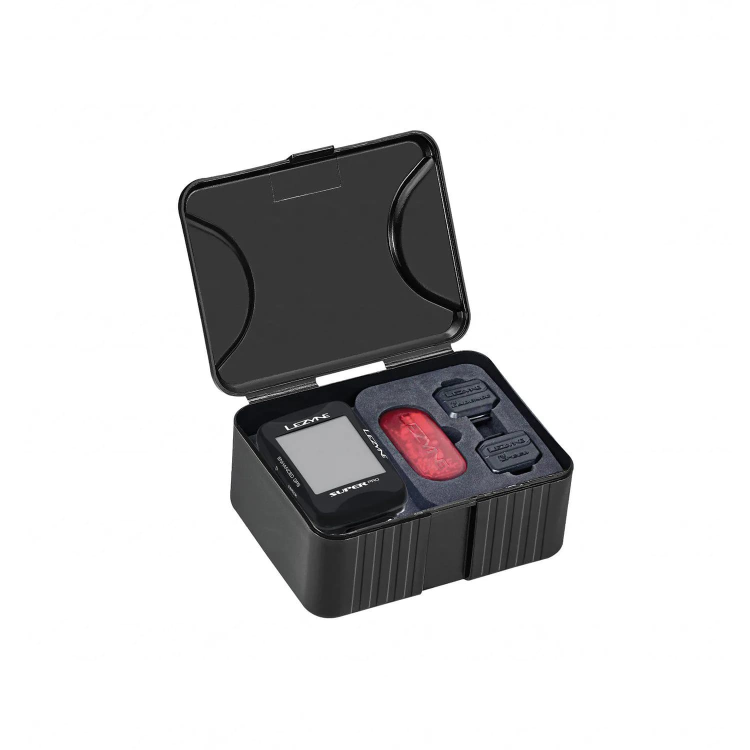 GPS компьютер LEZYNE SUPER PRO GPS HR/ProSC LOADED Чорний Y14