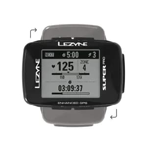 GPS компьютер LEZYNE SUPER PRO GPS HR/ProSC LOADED Чорний Y14