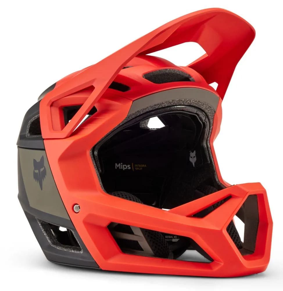 Шолом FOX PROFRAME RS Helmet - NUF [Orange Flame], L