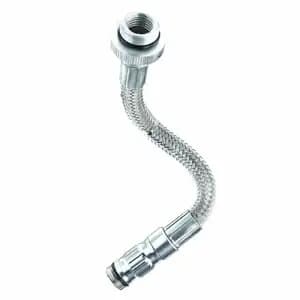 Шланг до ручного насосу CFH та балонів CO2 LEZYNE FLEX HOSE Сріблястий Y14
