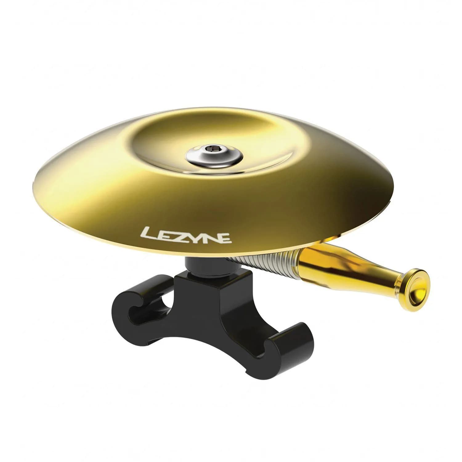 Дзвоник LEZYNE CLASSIC SHALLOW BRASS BELL Мідний / Чорний Y13